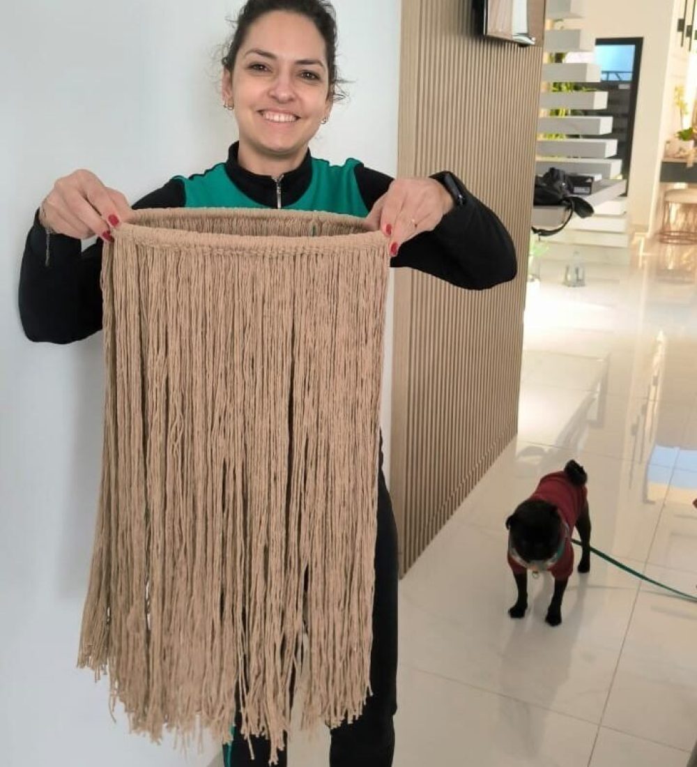 Mais um luminária pronta