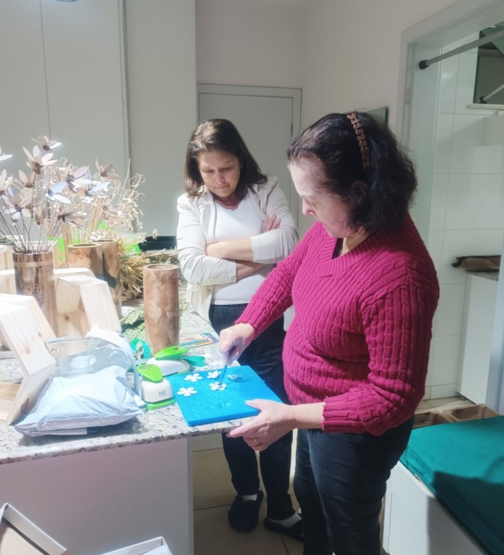 Mais uma obra de arte saindo