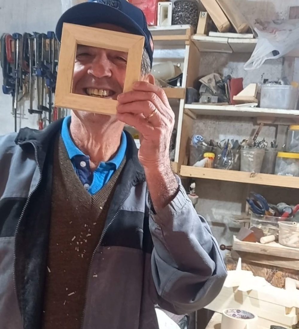 Tio Valter fazendo graça