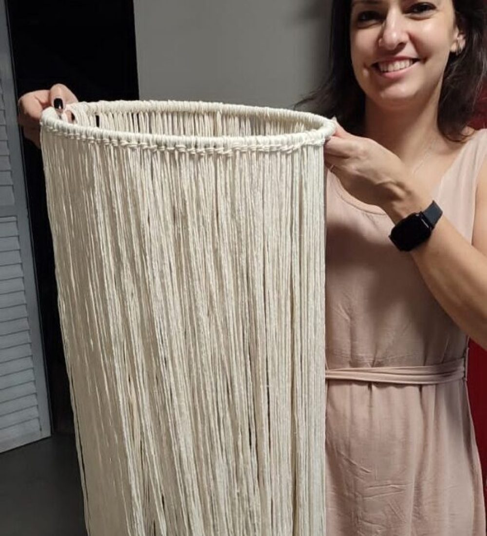 Halline e suas luminárias